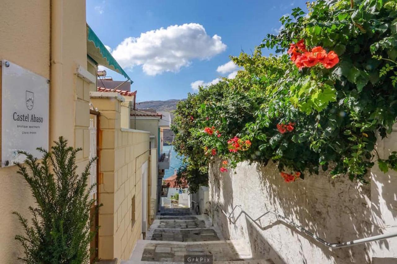 Castel Abaso Boutique Apartments By Explore Andros エクステリア 写真