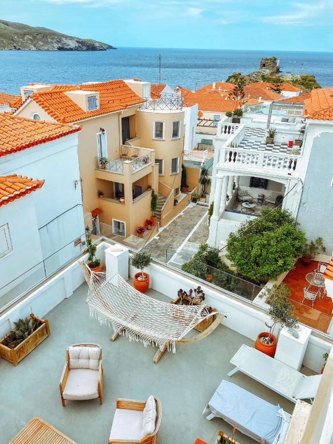 Castel Abaso Boutique Apartments By Explore Andros エクステリア 写真